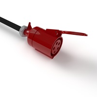 Kraftuttag 3-fas 16-A